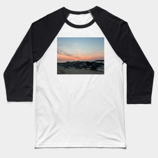 Quiet Asbury Park Sunrise. Baseball T-Shirt